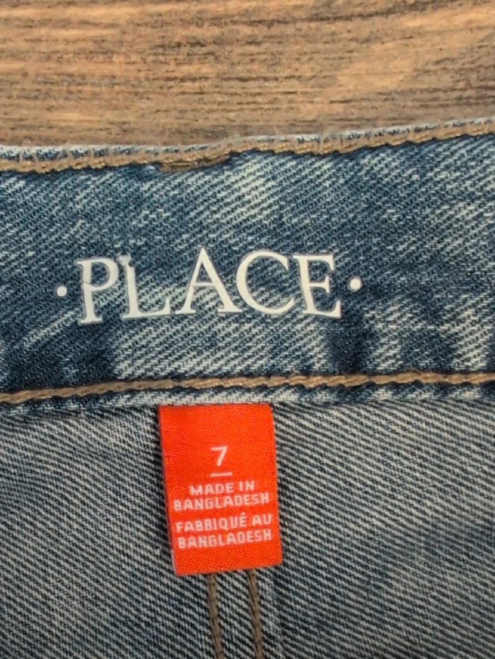 The Children's Place Blue Kids' Denim Shorts Boys 7           C202